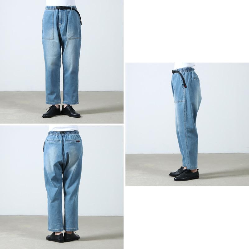 GRAMICCI (グラミチ) STRETCH DENIM LOOSE TAPERD PANTS #UNISEX / ストレッチデニム ルーズテーパードパンツ (ユニセックス)｜icora｜03