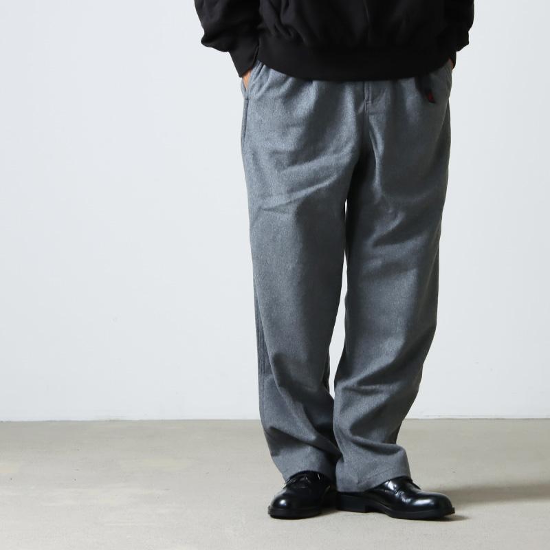 20% OFF】GRAMICCI (グラミチ) WOOL RELAXED PLEATED TROUSER / ウール 