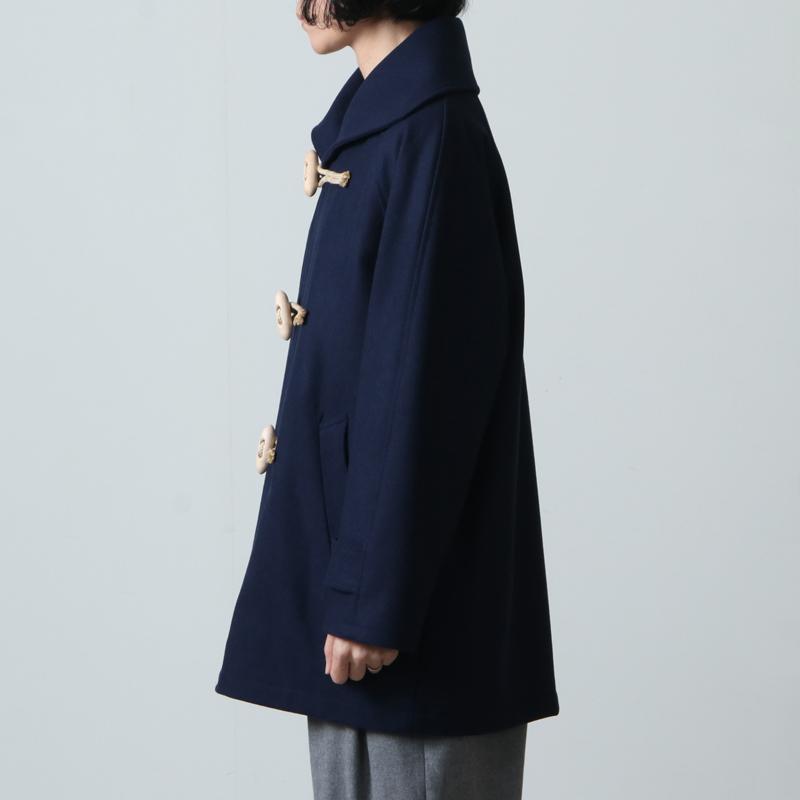 LOLO (ロロ) ダッフルオーバーサイズ ハーフコート size:S : ICORA 