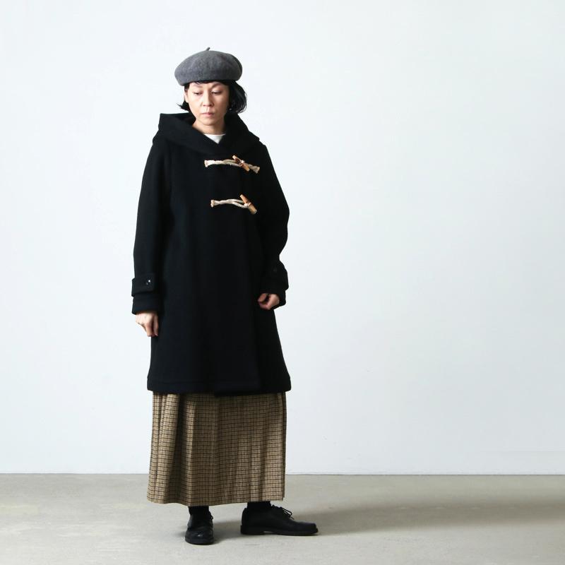 mizuiroind mizuiro ind (ミズイロインド) A line duffle coat mizuiroind mizuiro ind (ミズイロインド) A line duffle coat