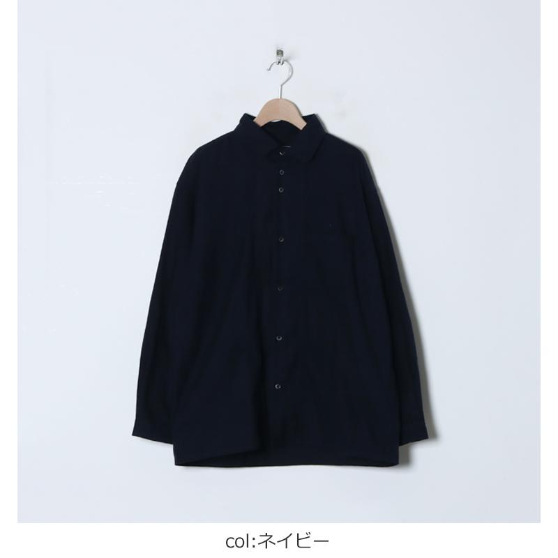nisica 【30% OFF】nisica (ニシカ) ラウンドカラーシャツ : ICORA 