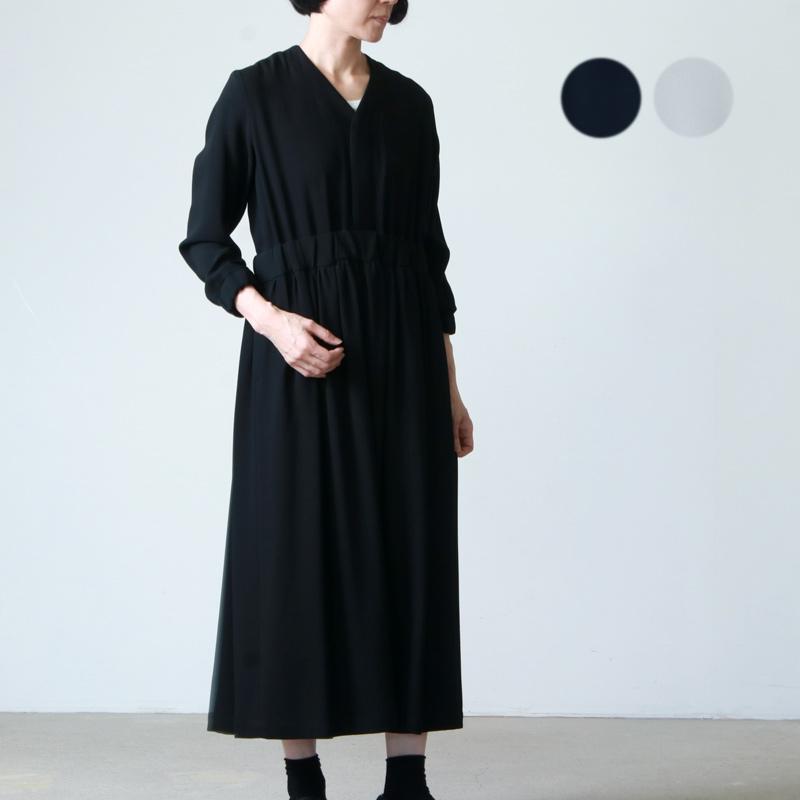 No Control Air ノーコントロールエアー アセテート ポリエステル ライトクレープ ダブルクロス 切り替えワンピース Icora ヤフーショッピング店 通販 Yahoo ショッピング