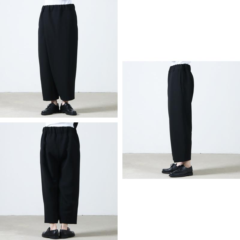 NO CONTROL AIR ネイビー ワイドパンツ ドレープパンツXS