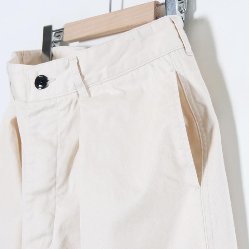 Ordinary Fits (オーディナリーフィッツ) TUCK WIDE PANTS  #UNISEX size28 / タックワイドパンツ（ユニセックス）28インチ｜icora｜14