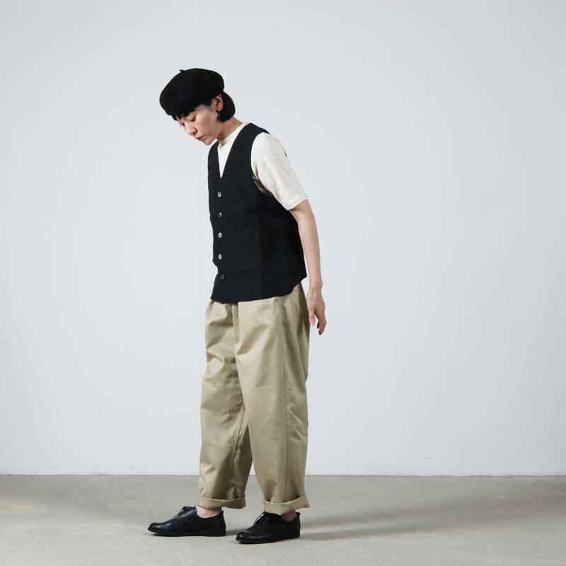 Ordinary Fits (オーディナリーフィッツ) TUCK WIDE PANTS  #UNISEX size28 / タックワイドパンツ（ユニセックス）28インチ｜icora｜19