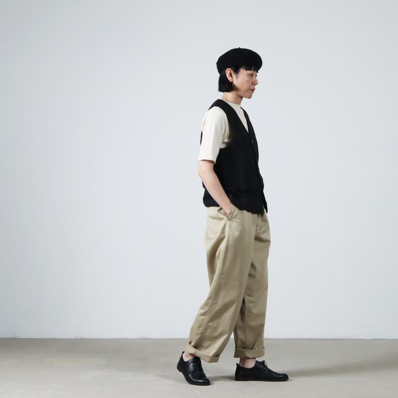 Ordinary Fits (オーディナリーフィッツ) TUCK WIDE PANTS  #UNISEX size28 / タックワイドパンツ（ユニセックス）28インチ｜icora｜20