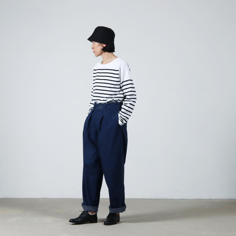 Ordinary Fits (オーディナリーフィッツ) TUCK WIDE PANTS  #UNISEX size28 / タックワイドパンツ（ユニセックス）28インチ｜icora｜21