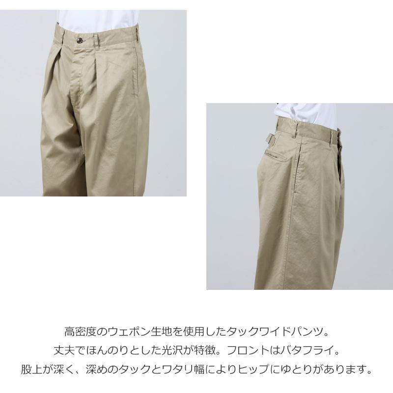Ordinary fits Fits (オーディナリーフィッツ) TUCK WIDE PANTS Ordinary fits Fits (オーディナリーフィッツ) TUCK WIDE PANTS