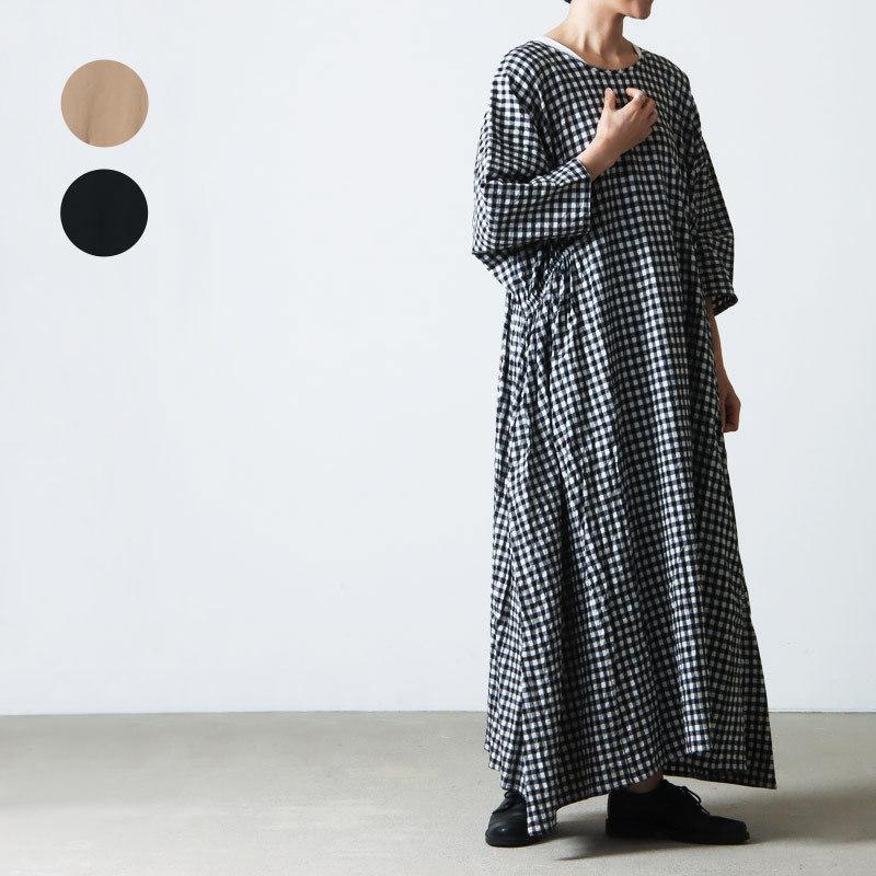 Veritecoeur (ヴェリテクール) サイドギャザーワンピース : 167116010  