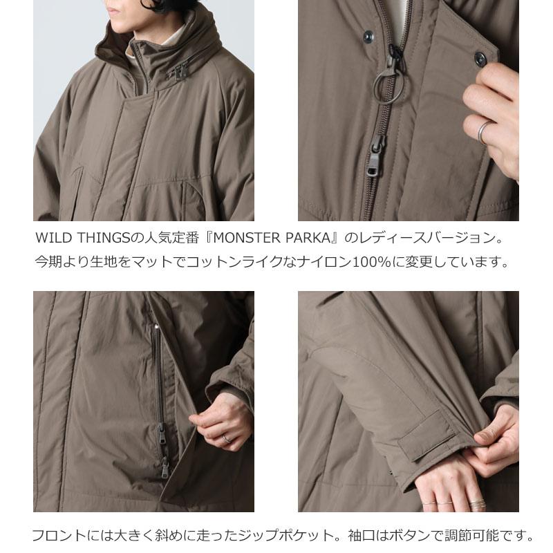 WILD THINGS (ワイルドシングス) W'S MONSTER PARKA'22 WILD THINGS (ワイルドシングス) W'S MONSTER PARKA'22