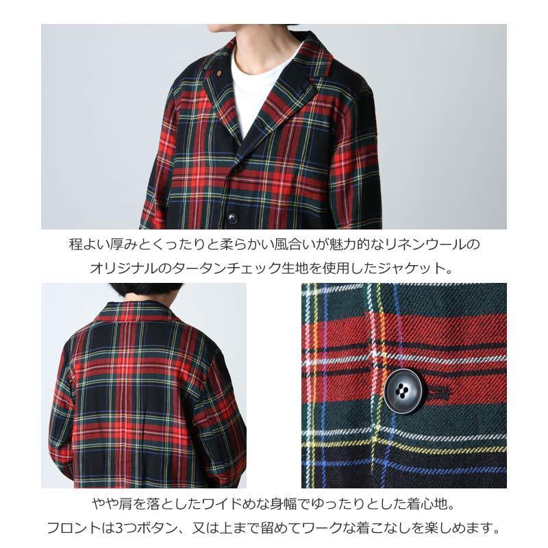 ICHI Antiquites (イチアンティークス) リネンウール タータンチェック  