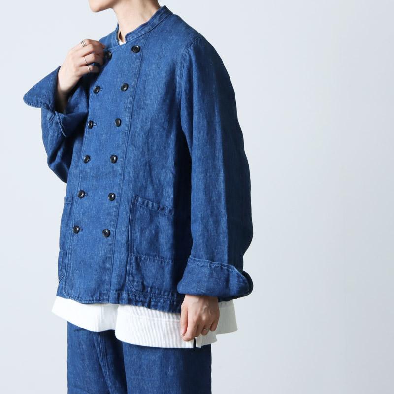 ICHI Antiquites (イチアンティークス) noir リネンデニムパティシエ 