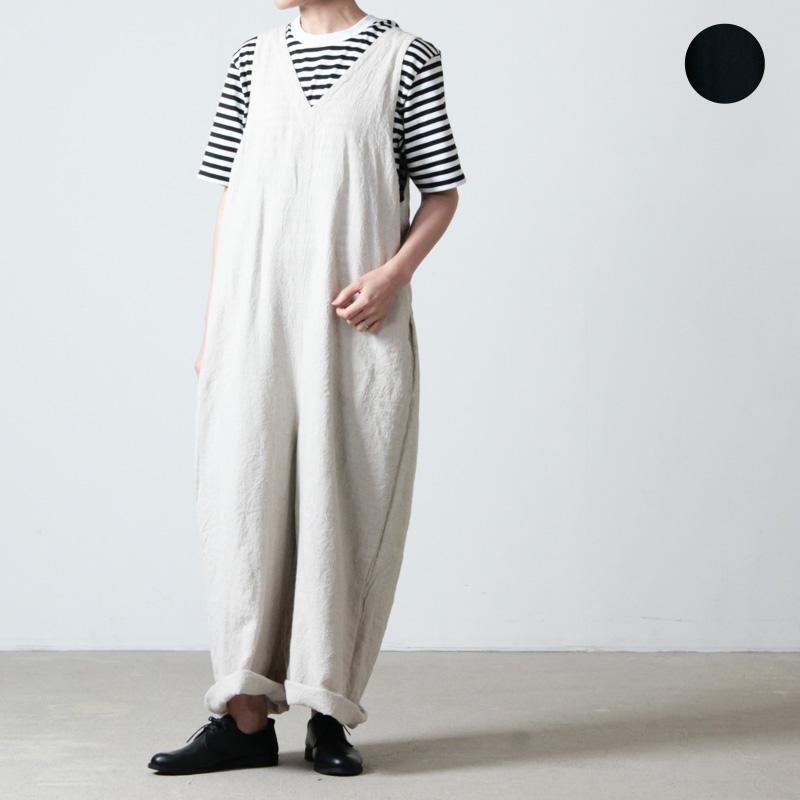 ICHI Antiquites (イチアンティークス) リネンサロペット : 219118010 