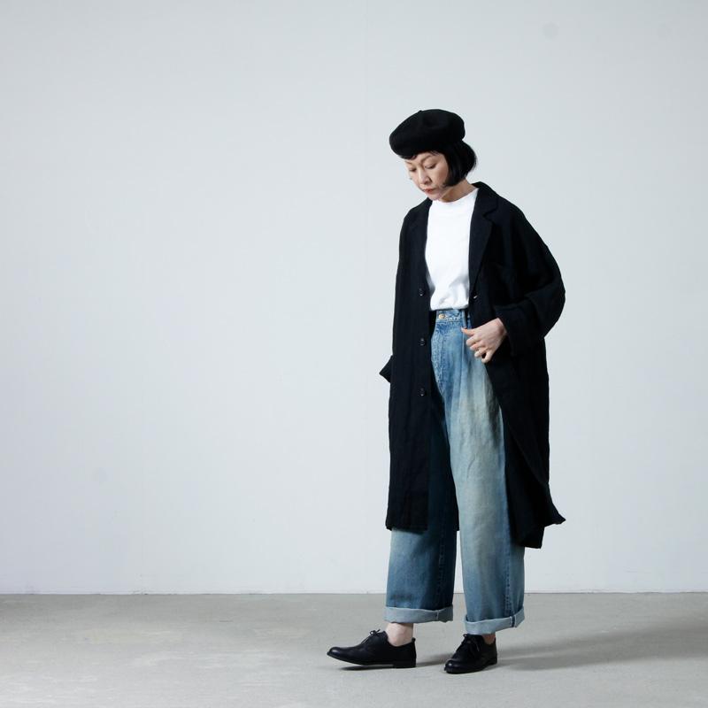 ICHI Antiquites (イチアンティークス) noir リネンヘリンボーン 