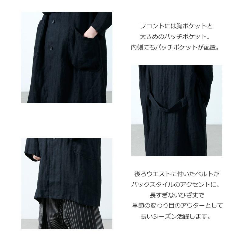 ICHI Antiquites (イチアンティークス) noir リネンヘリンボーン 