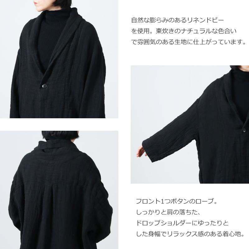 ICHI Antiquites (イチアンティークス) リネンドビーAZUMADAKI ローブ 