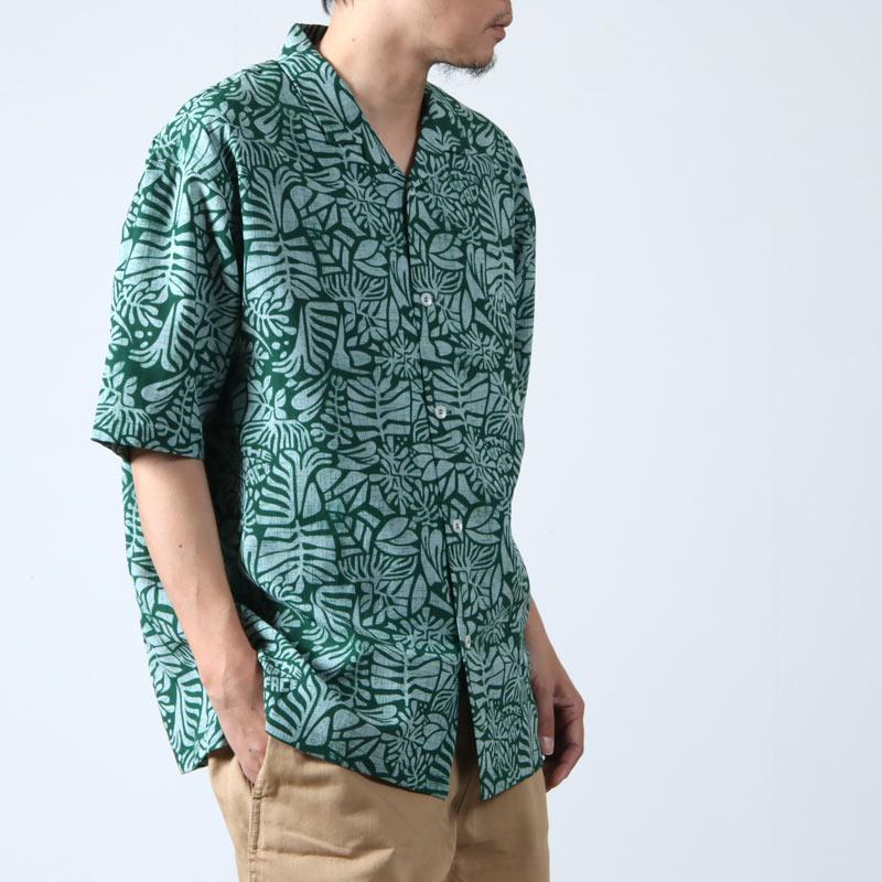 【30% OFF】THE NORTH FACE (ザノースフェイス) S/S Aloha Vent Shirt / S/Sアロハベントシャツ｜icora｜19