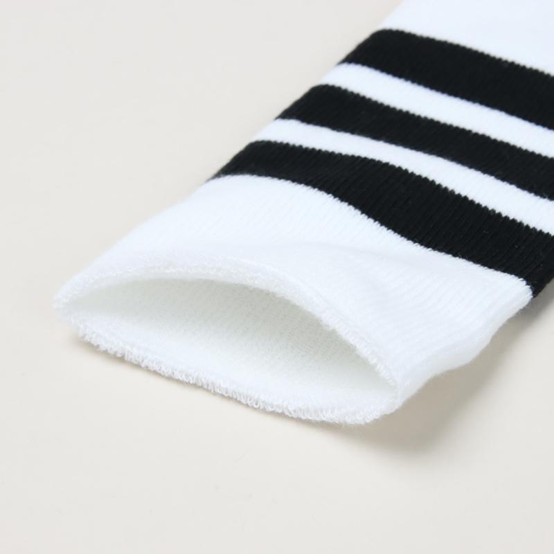 【20% OFF】RoToTo (ロトト) FINE PILE STRIPED CREW SOCKS / ファインパイルストライプクルーソックス｜icora｜04