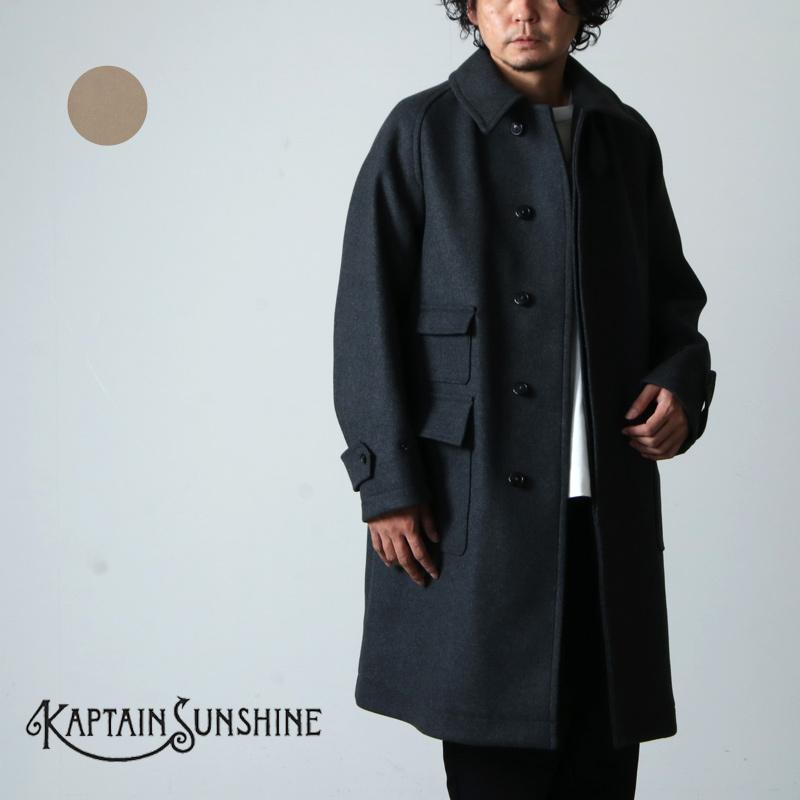 世界有名な KAPTAIN SUNSHINE TRAVELLER COAT ネイビー 38 ai-sp.co.jp