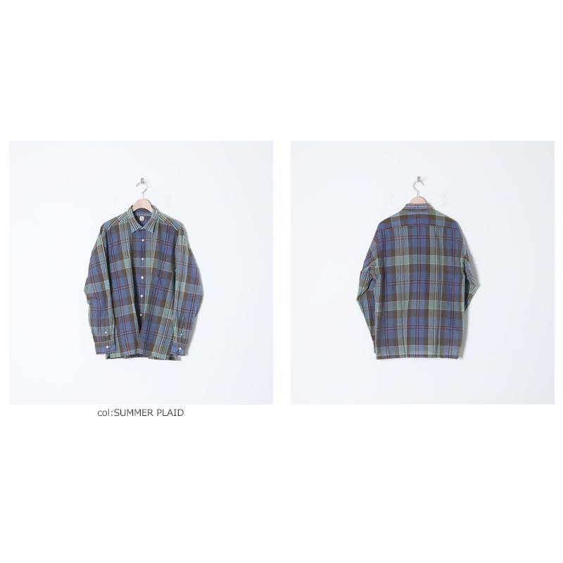 定番人気 Kaptain Sunshine レギュラーカラーシャツ Shirt Collar Regullar キャプテンサンシャイン 長袖 Size 40 Renergycoin Com