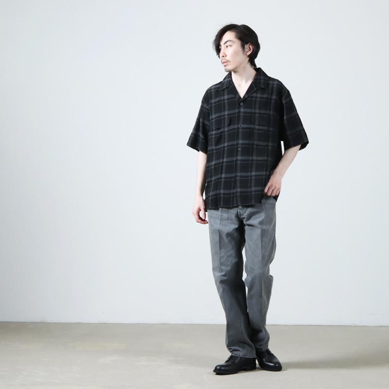 KAPTAIN SUNSHINE (キャプテンサンシャイン) Short Sleeve Open Collar Shirt / ショートスリーブオープンカラーシャツ｜icora｜19