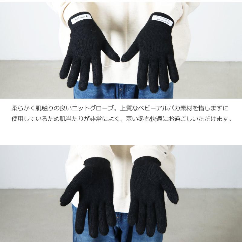 【20% OFF】snow peak (スノーピーク) Knit Gloves / ニットグローブ｜icora｜03