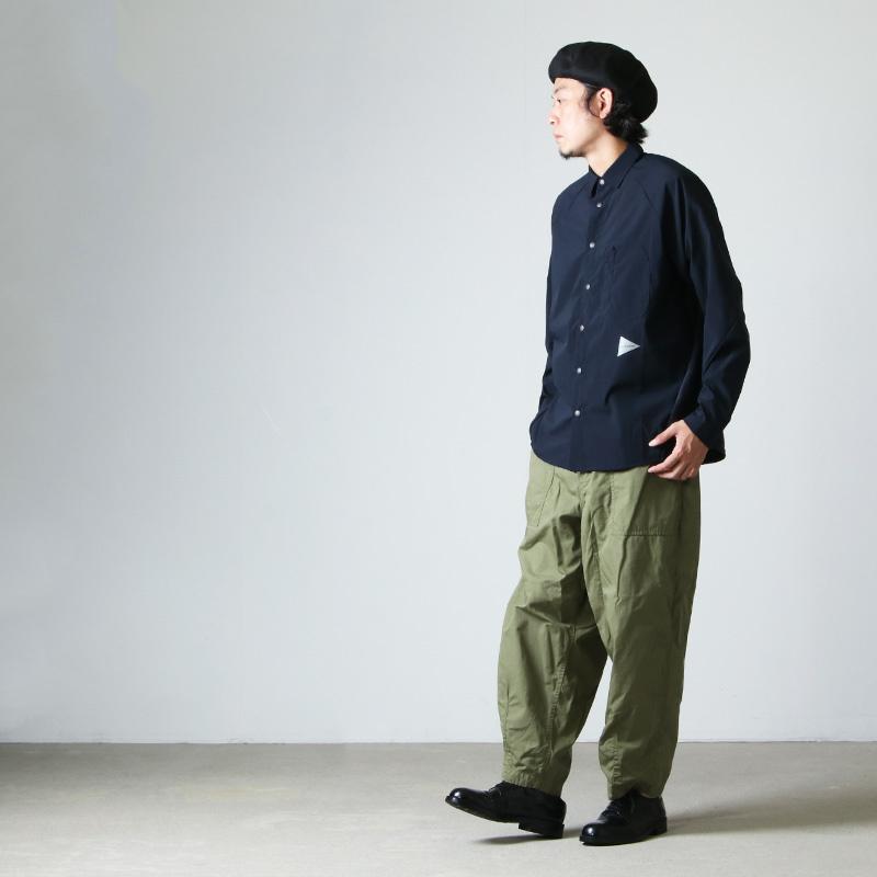 and wander アンドワンダー フリースベースパンツ サイズ4 新しい 70.0