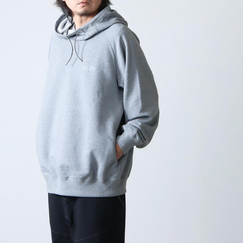 and wander (アンドワンダー) DRY COTTON SWEATHOODIE MKxAWD / ×メゾンキツネ ドライコットンスウェットフーディー｜icora｜06