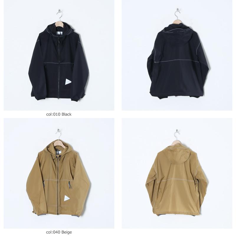 and wander (アンドワンダー) PERTEX wind jacket / パー and wander (アンドワンダー) PERTEX wind jacket / パー