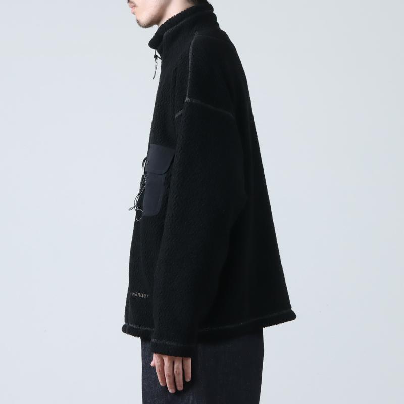 and wander (アンドワンダー) re wool JQ stand zip / リサイクル 
