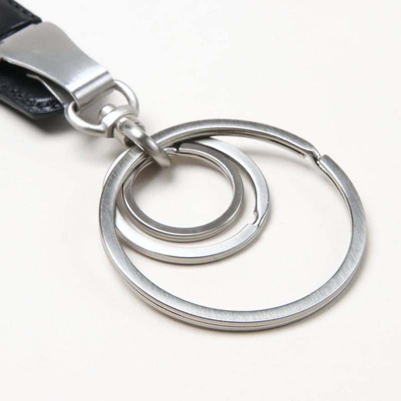 Nエンダースキーマ　キークリップ　本革　牛革　ブラック　メンズ　レディース Hender Scheme (エンダースキーマ) key clip / キークリップ