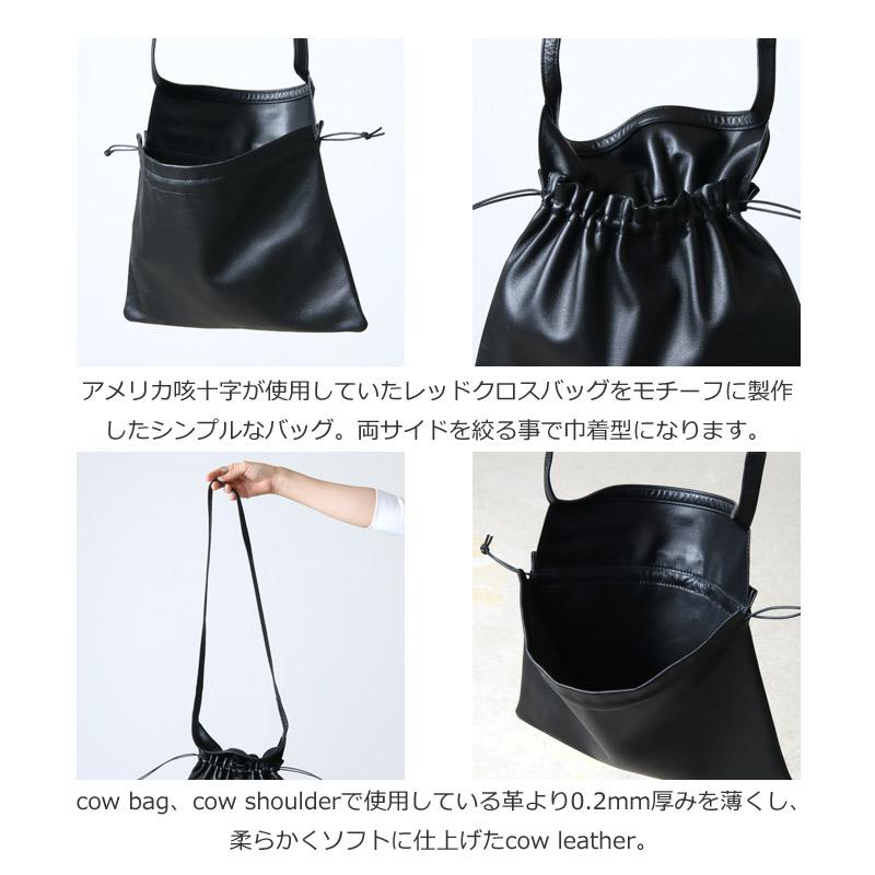 Hender Scheme (エンダースキーマ) cow red cross bag small