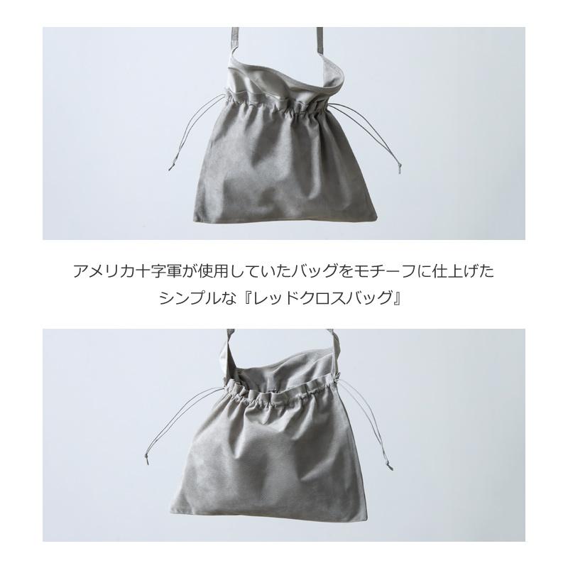 Hender Scheme (エンダースキーマ) red cross bag big / レッド Hender Scheme (エンダースキーマ) red cross bag big / レッド
