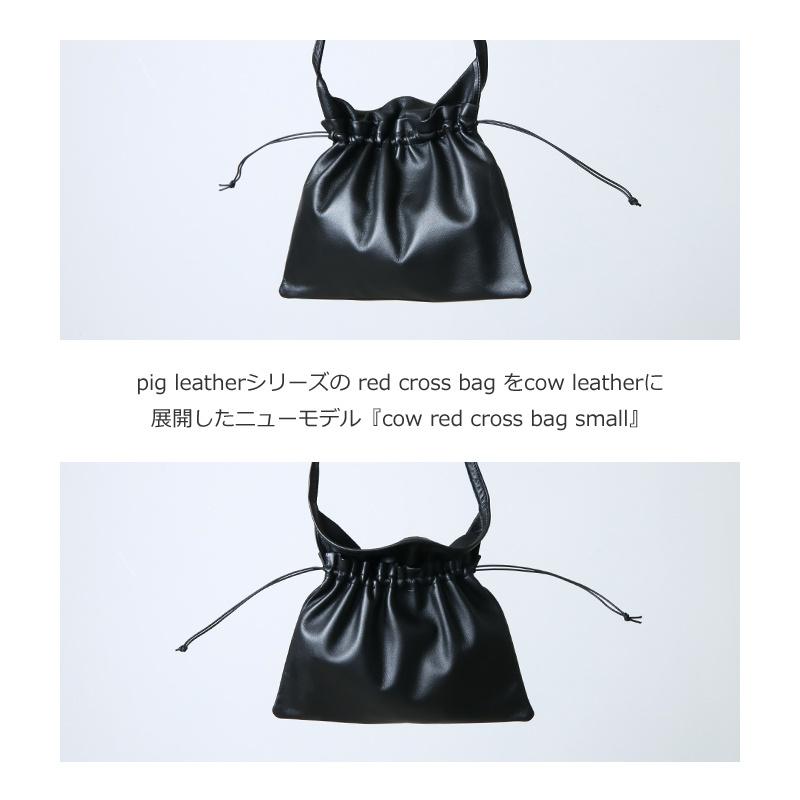 Hender Scheme (エンダースキーマ) cow red cross bag small Hender Scheme (エンダースキーマ) cow red cross bag small