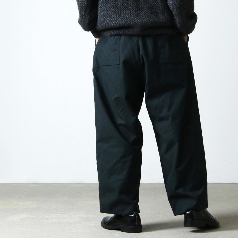 roundabout (ラウンダバウト) Double Canvas Deep Tuck Pants / ダブル 
