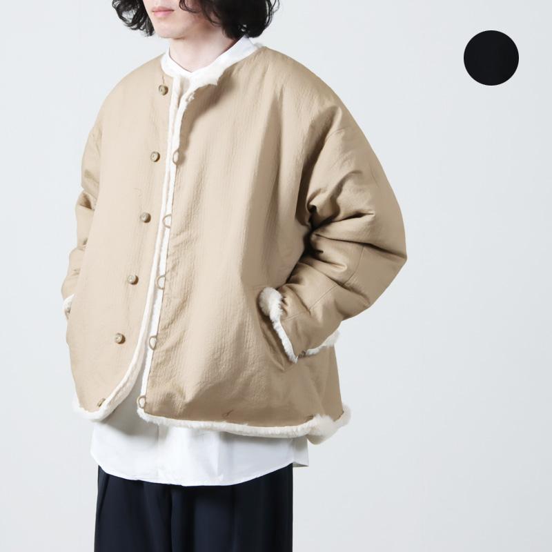 30% OFF】roundabout (ラウンダバウト) No Collar Fur Liner Jacket 