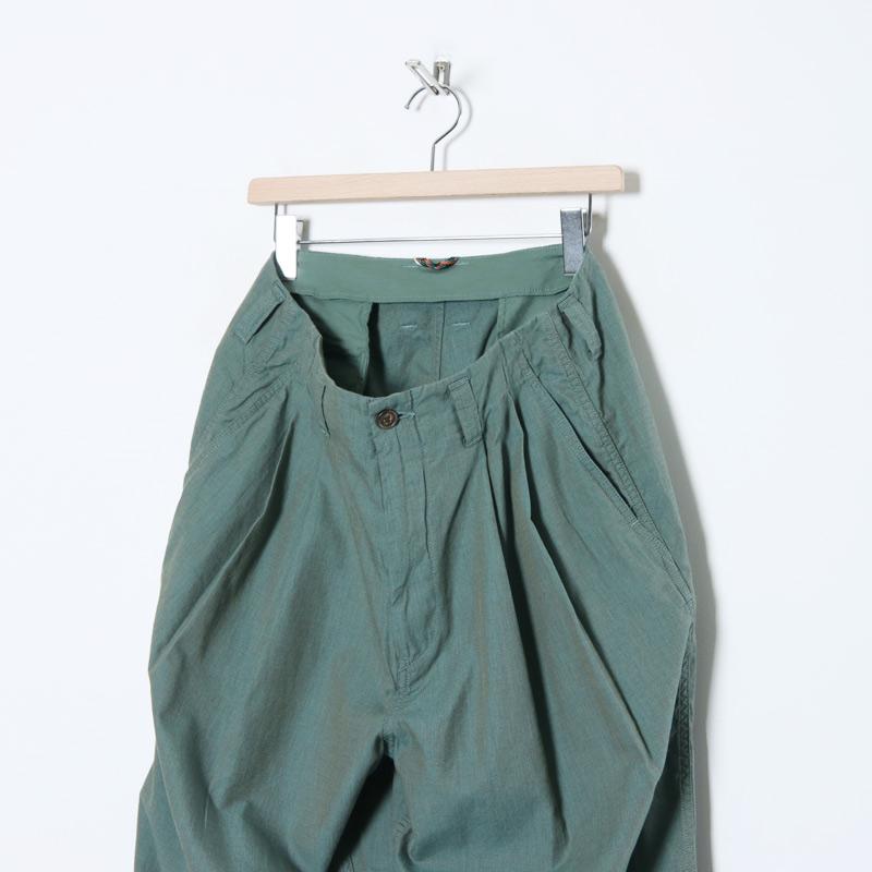 30% OFF】roundabout (ラウンダバウト) Chambray 2tuck Pants 