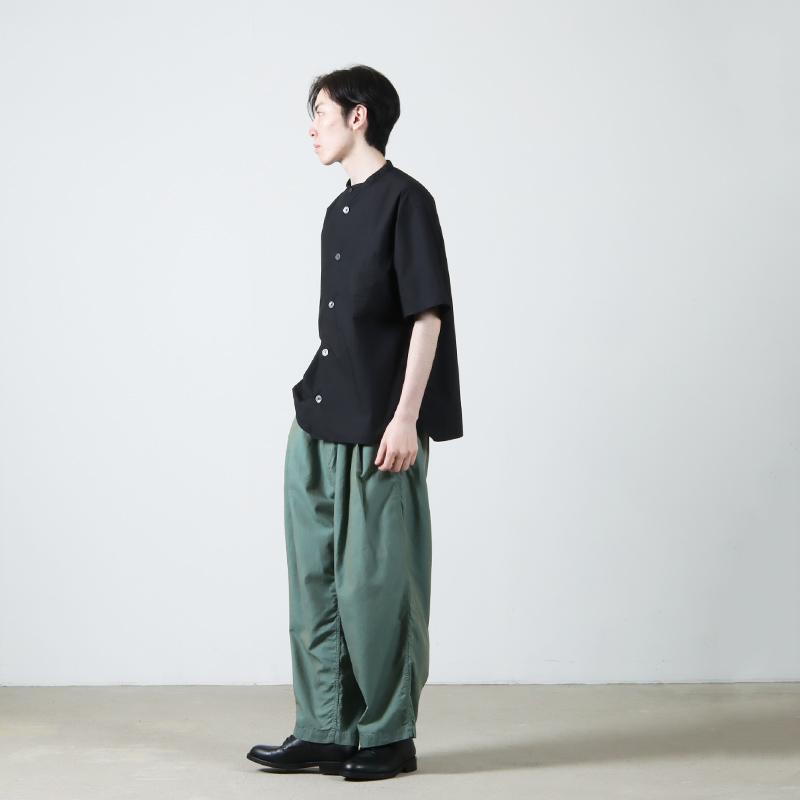 roundabout (ラウンダバウト) Chambray 2tuck Pants / シャンブレー2タックパンツ｜icora｜19