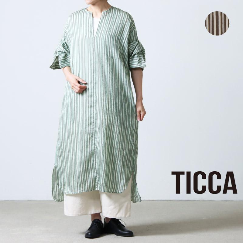 TICCA (ティッカ) ツイストスリーブワンピース : ICORA ヤフー TICCA (ティッカ) ツイストスリーブワンピース : ICORA ヤフー