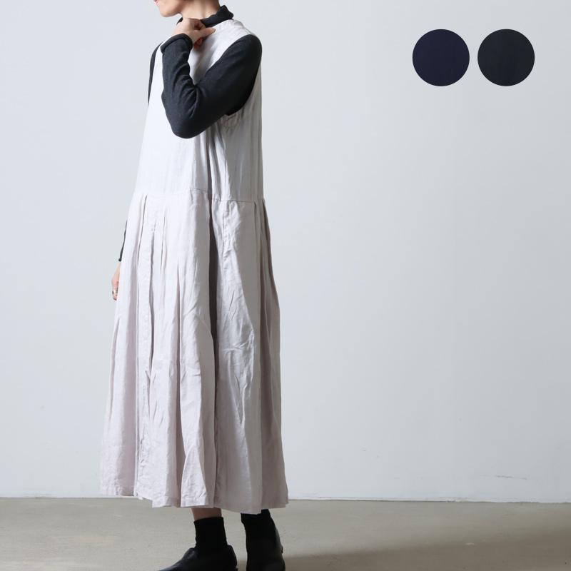 Gauze (ガーゼ) スリーブレスプリーツ2WAYワンピース : ICORA ヤフー  