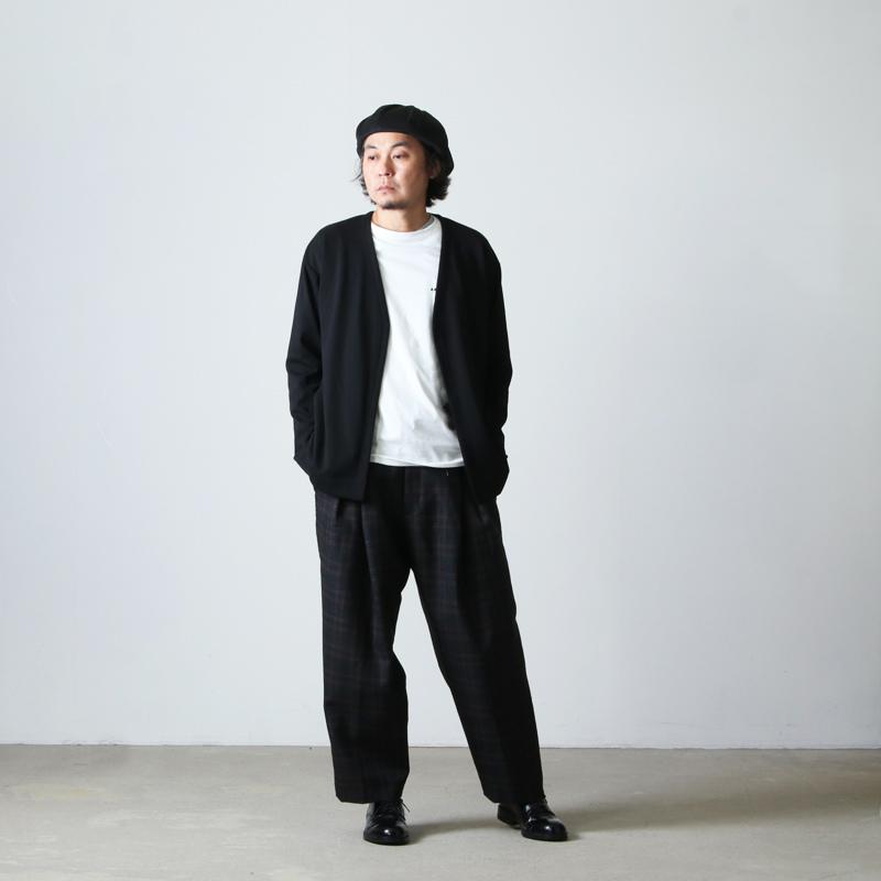is-ness (イズネス) WOOL TUCK TROUSERS : ICORA ヤフーショッピング店 