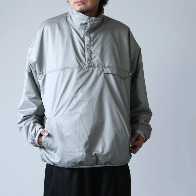is-ness (イズネス) REVERSIBLE PULLOVER FLEECE JACKET  