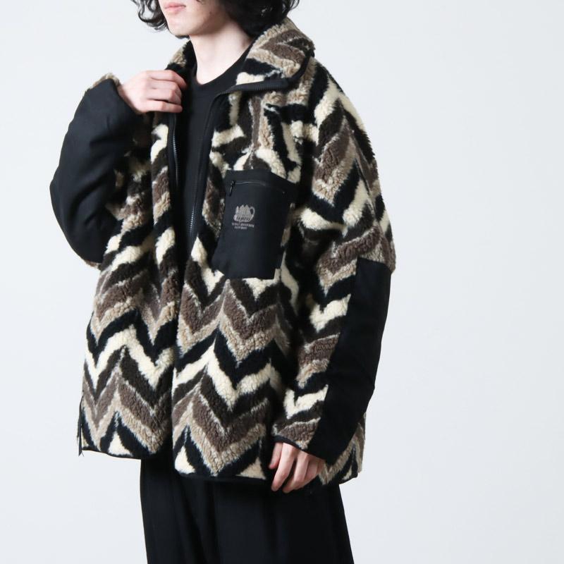 is-ness 【30% OFF】is-ness (イズネス) THM FLEECE JACKET is-ness×Y 