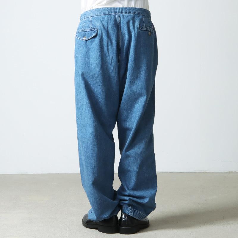 在庫一掃】 ノースフェイス パープルレーベル デニムワイドテーパード