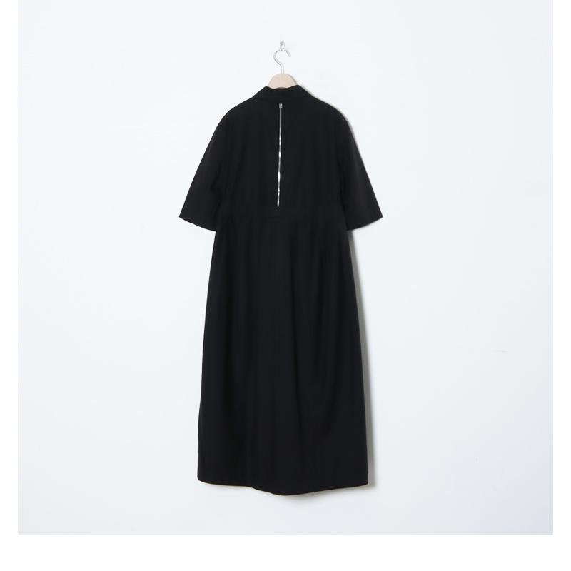 【30% OFF】THE HINOKI (ザ ヒノキ) Organic Cotton Twill Half Sleeve Dress / オーガニックコットンツイルハーフスリーブドレス｜icora｜15