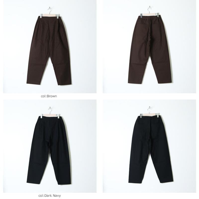THE HINOKI (ザ ヒノキ) OG Cotton Wool 4Tuck Elastic Pants THE HINOKI (ザ ヒノキ) OG Cotton Wool 4Tuck Elastic Pants
