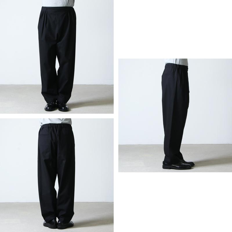 THE HINOKI (ザ ヒノキ) OG Cotton Wool 4Tuck Elastic Pants THE HINOKI (ザ ヒノキ) OG Cotton Wool 4Tuck Elastic Pants