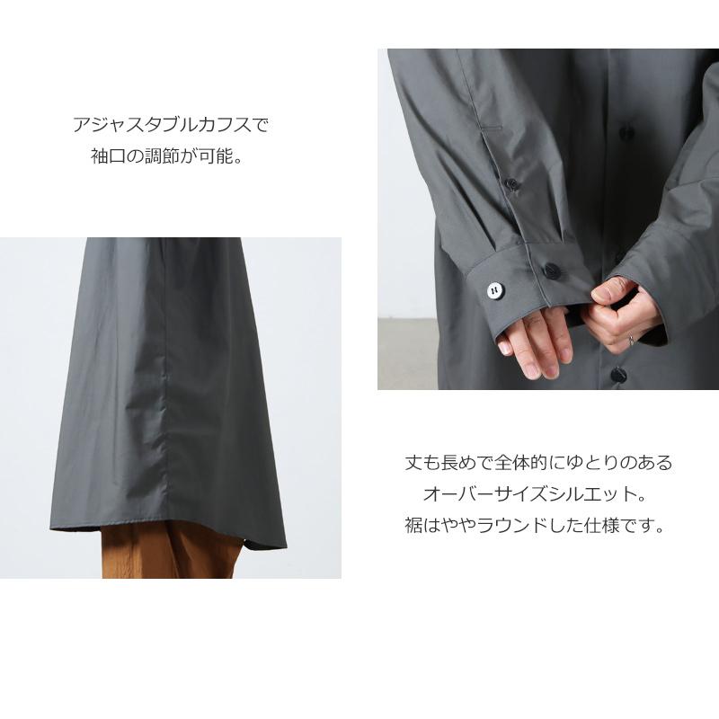 THE HINOKI ザ・ヒノキ　オーガニックコットン　オーバーサイズシャツ THE HINOKI 【30% OFF】THE (ザ ヒノキ) ORGANIC COTTON