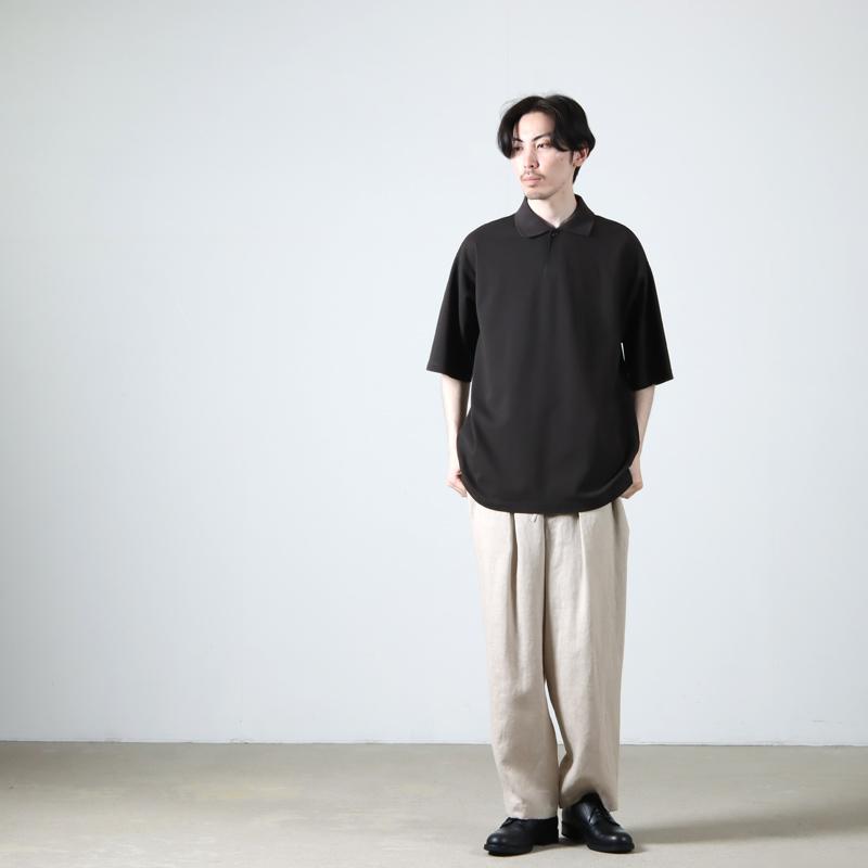 marka (マーカ)1B POLO(ワンボタンポロ) 美品 ブラック marka (マーカ) 1B POLO / 1ボタンポロ