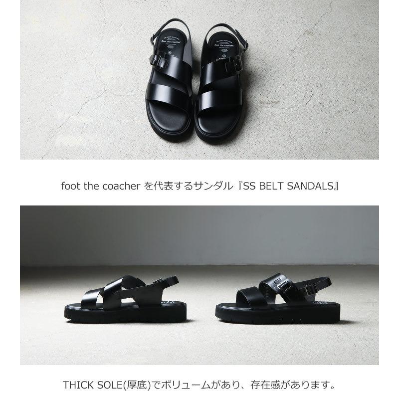 foot the coacher (フットザコーチャー) SS BELT SANDALS GLOXI CUT 